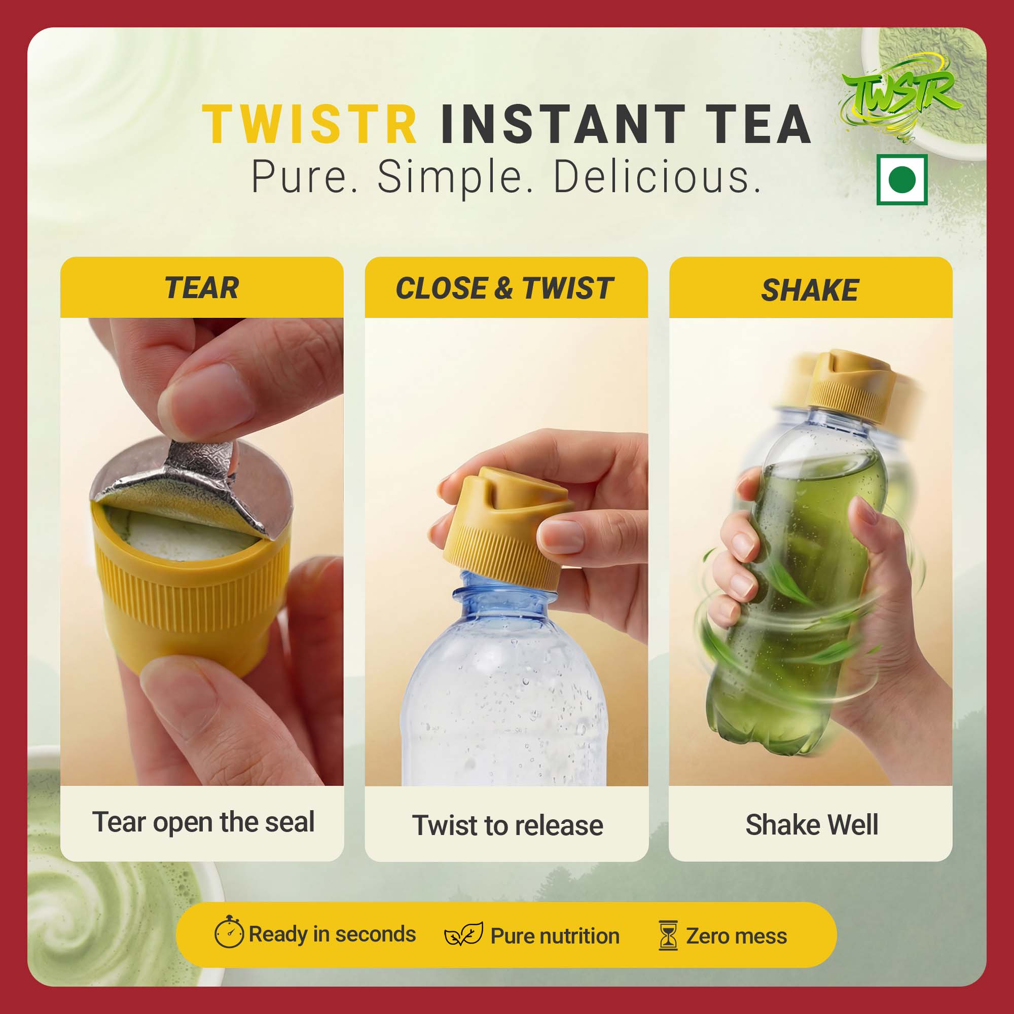 TWSTR 12 Caps + Bottle